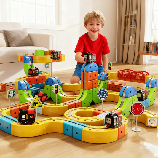 PlayBuds™ Electric Train Set 3D Stem Learning Toy